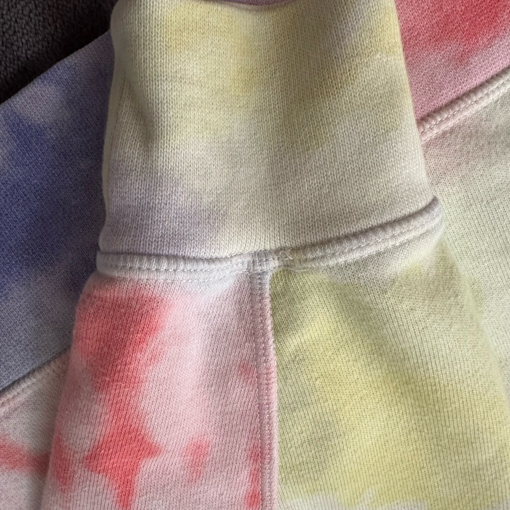 Nike Hoodie Size M Oversized Big Kids Adults Pastel Tie-Dye  Red, Yellow, Blue - Picture 6 of 12
